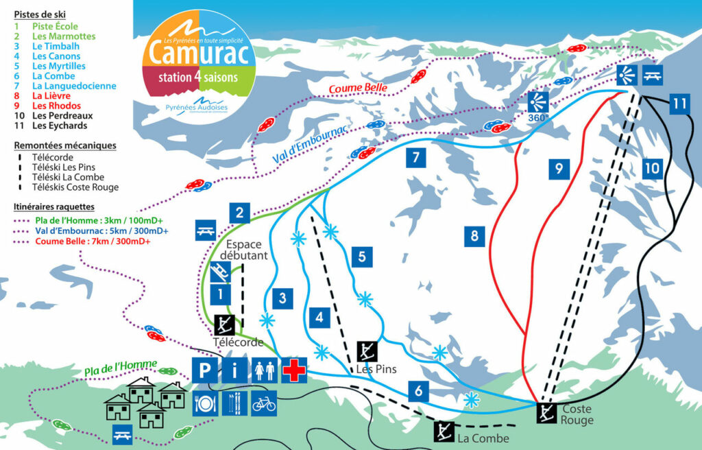 camurac-station-4-saisons-plan-des-pistes-de-ski-et-de-raquettes